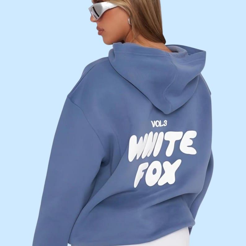 Whitefox Hoodie in 8 Colours - Ultra-Soft Whitefox Hoodie 8 Vibrant Colors, Perfect Comfort , Soft & Stylish, Christmas Gift, Sweatshirt M