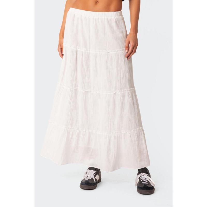 Charlotte Tiered Maxi Skirt