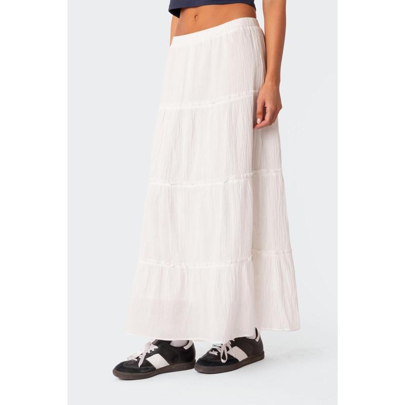 Charlotte Tiered Maxi Skirt