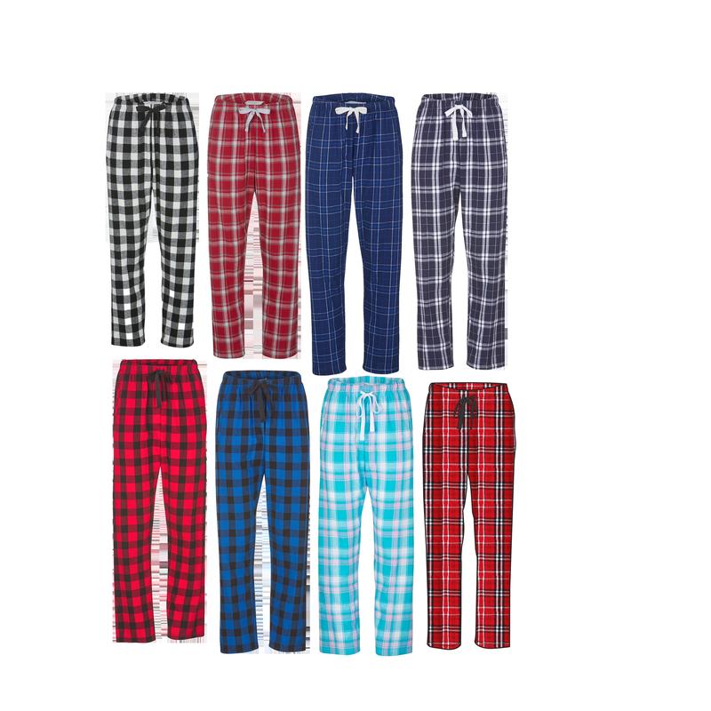 Christmas Plaid Pajama Pants Xmas Eve Family Pocket Pajamas Buffalo Plaid Pants Ladies flannel Multi Color Pjs Xmas Family Matching Pant pj Trouser