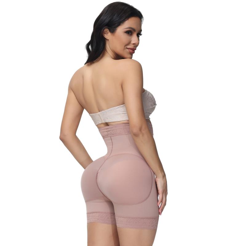 ChicCurve Fajas Colombianas Women's Slimming Butt Lifter High Waist Seamless Shorts