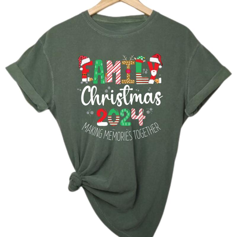 Christmas Shirt, Family Christmas 2024 Shirt, Making Memories Together, Matching Shirt, Family All Together