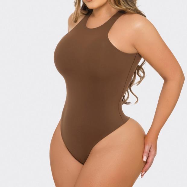 SKN High Neck Everyday Bodysuit 202