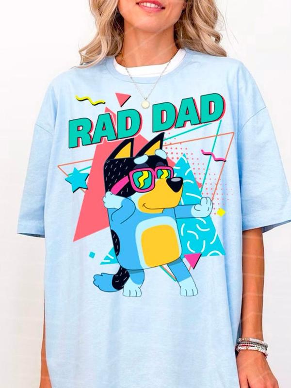 Bluey Bandit Rad Family Shirt, Bluey Dad and Mom Shirt, Bluey Bingo Family Sweatshirt, Bluey Rad Dad Rad Mom Shirt, Bluey Bingo Mom Dad Sweatshirt, Dad adn Mom Shirt