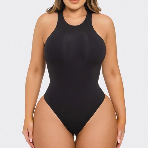 SKN High Neck Everyday Bodysuit 202