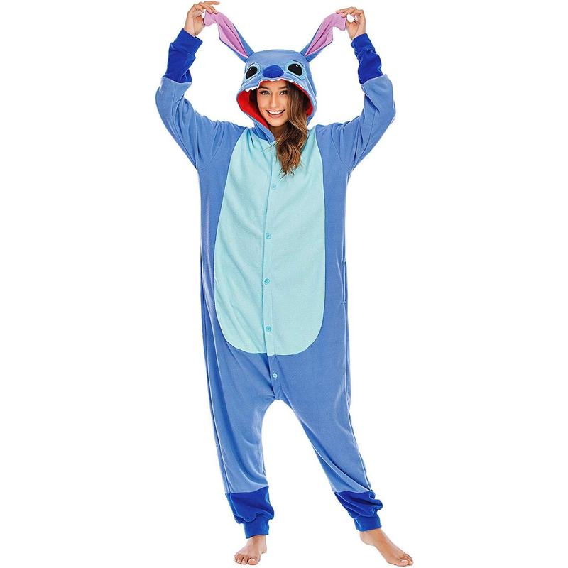 Halloween Animal Onesie Pajamas for Adults Costume Cosplay Homewear One Piece