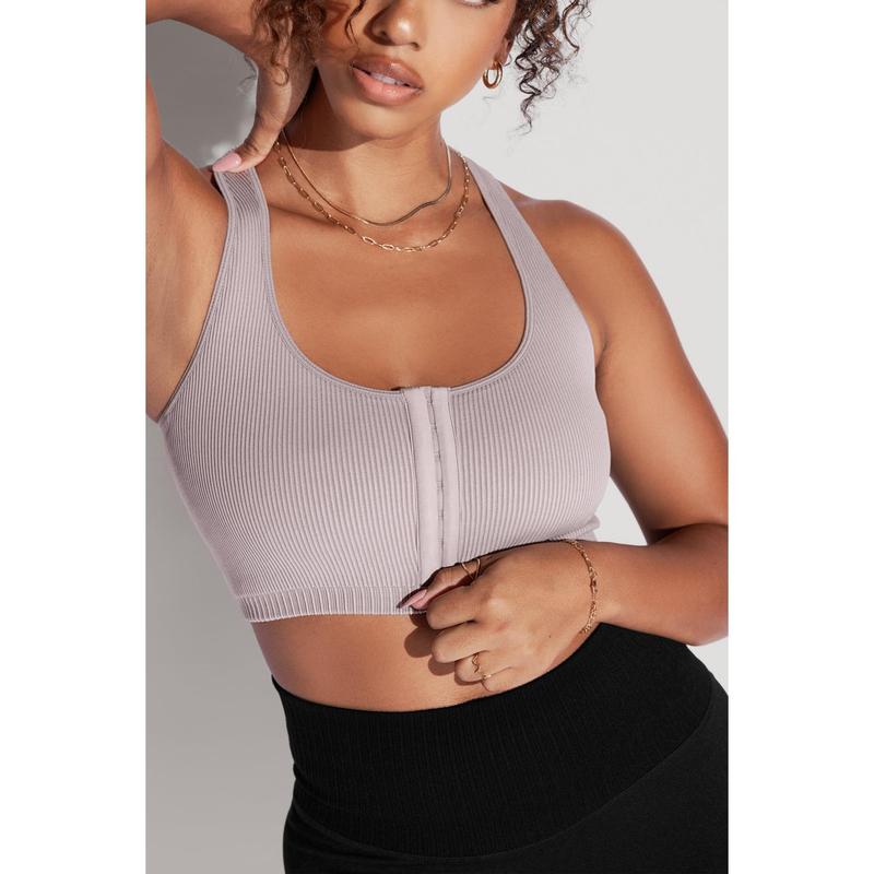 Hook It Up Seamless Bra - Smoky Lilac