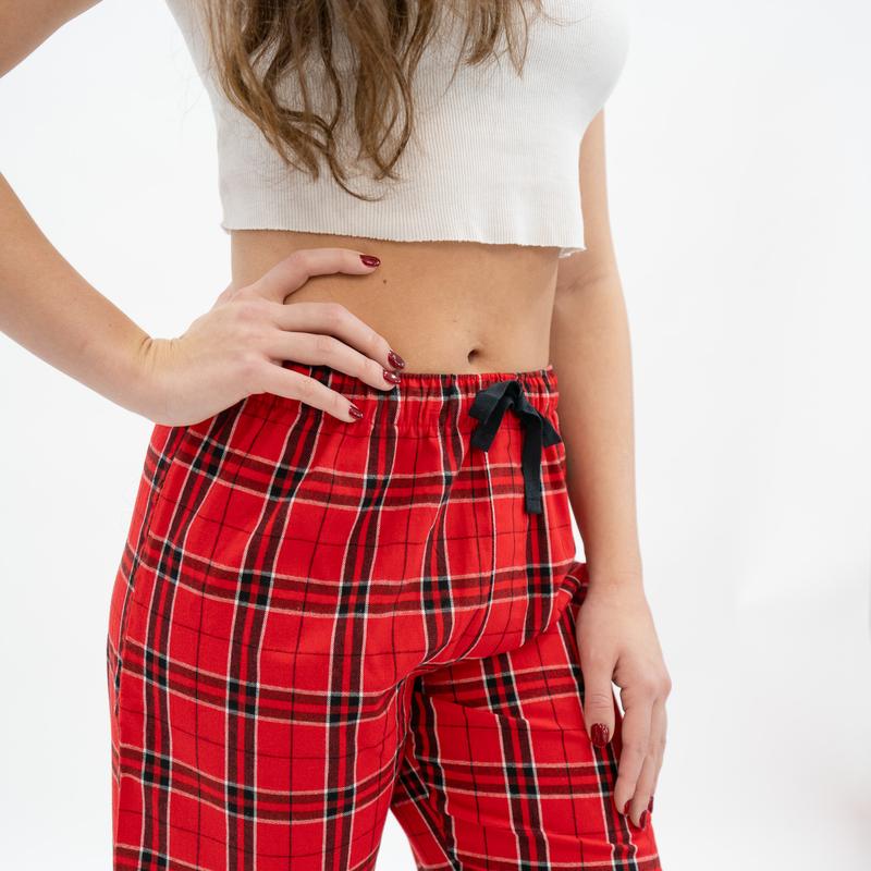 Flannel Plaid Pajama Pants – 