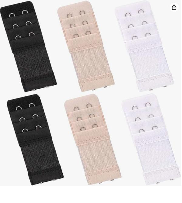 6 Pcs Women's Bra Extenders - 2 Hooks 3 Hooks Bra Extension - Womenswear, Accessories Underwear Lady Underwear Lady