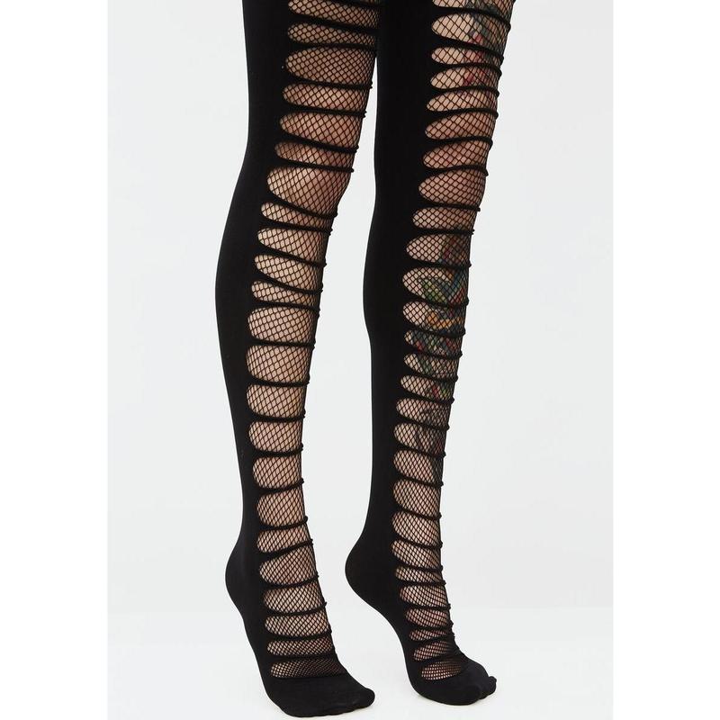 Sweet Disaster Fishnet Tights