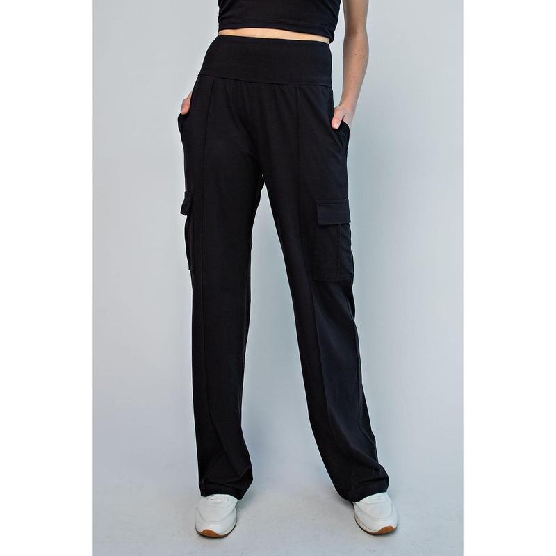 Butter Soft Straight Leg Cargo Pants