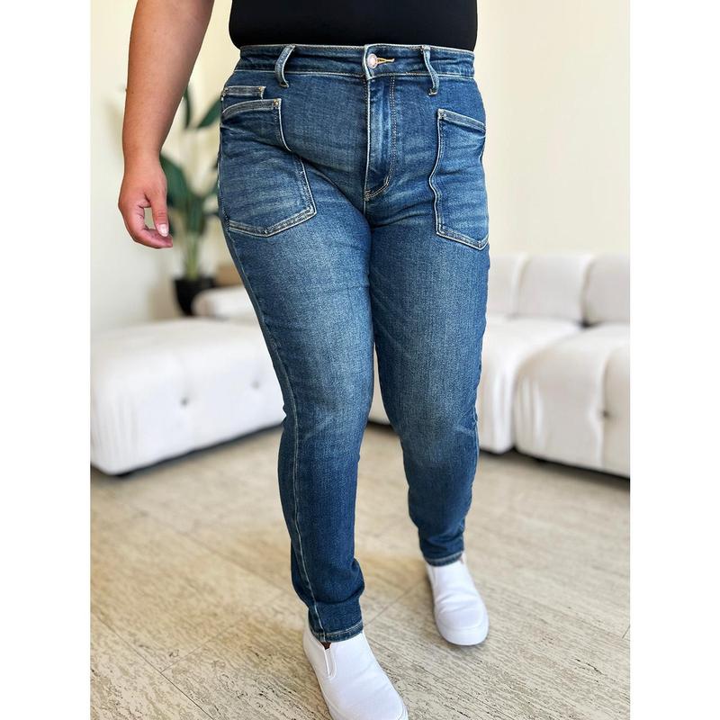 Judy Blue Full Size High Waist Skinny Jeans