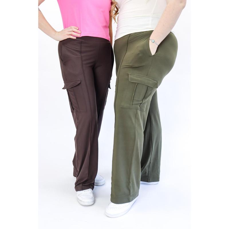 Butter Soft Straight Leg Cargo Pants