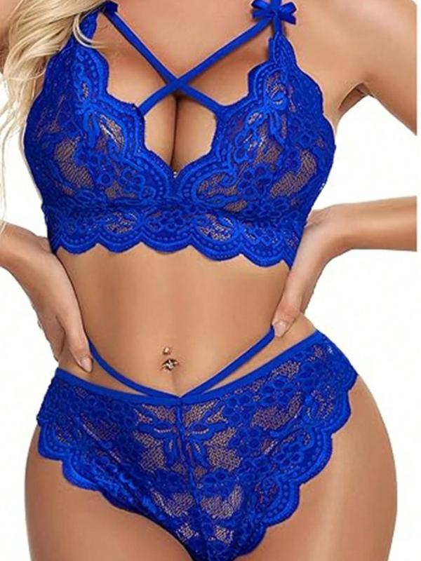 Sexy Lingerie Set, Multicolor Split Type Lace Temptation, Women Erotic Underwear