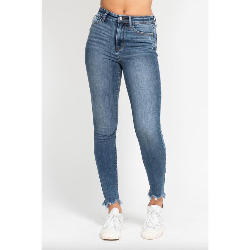 Judy Blue Shark Bite Skinny Jeans