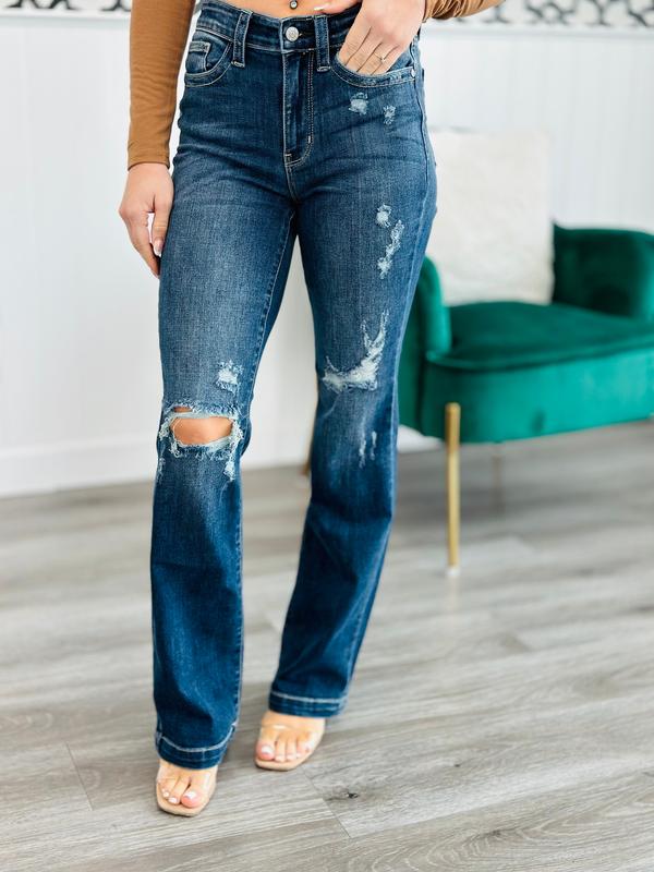 Judy Blue Here For You Bootcut Jeans (Reg. and Plus)