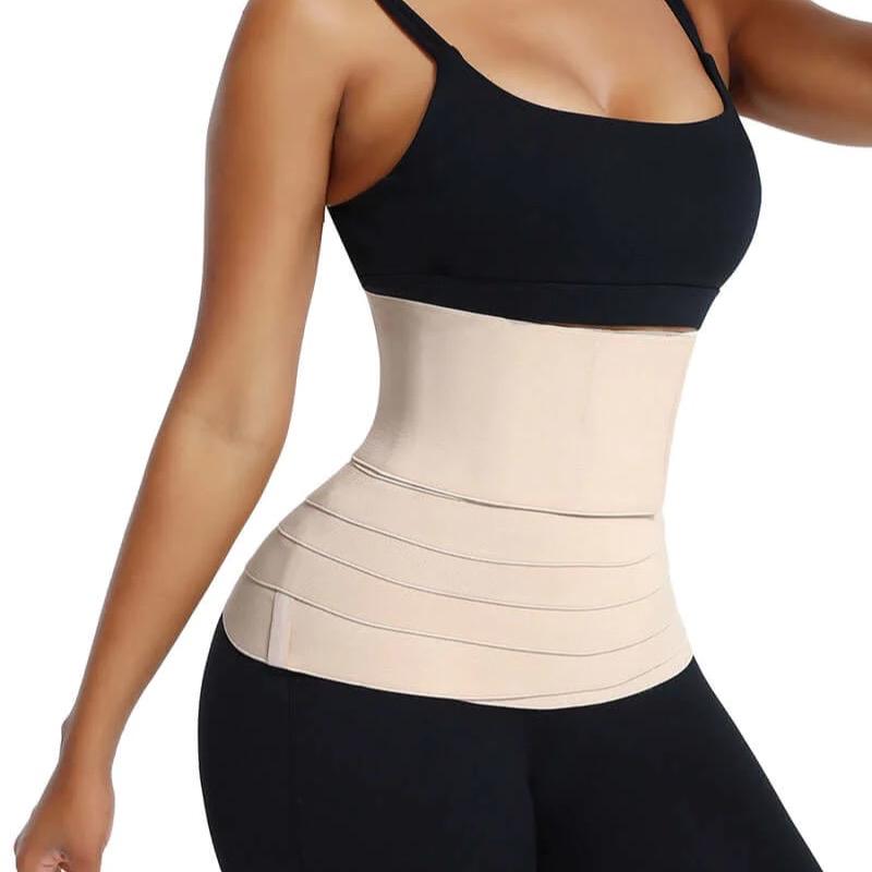 Waist Wrap For Tummy Control Snatch Me Up Bandage  Waist Wrap For All Sizes XS To 6XL Women Invincible Waist Wrap Trainer  Womenswear  Comfort Gym  Accessory Compression Fit Shapewear Adjustable Elastic Fitness Slimming Workout    Shaper Sexy Minimalist