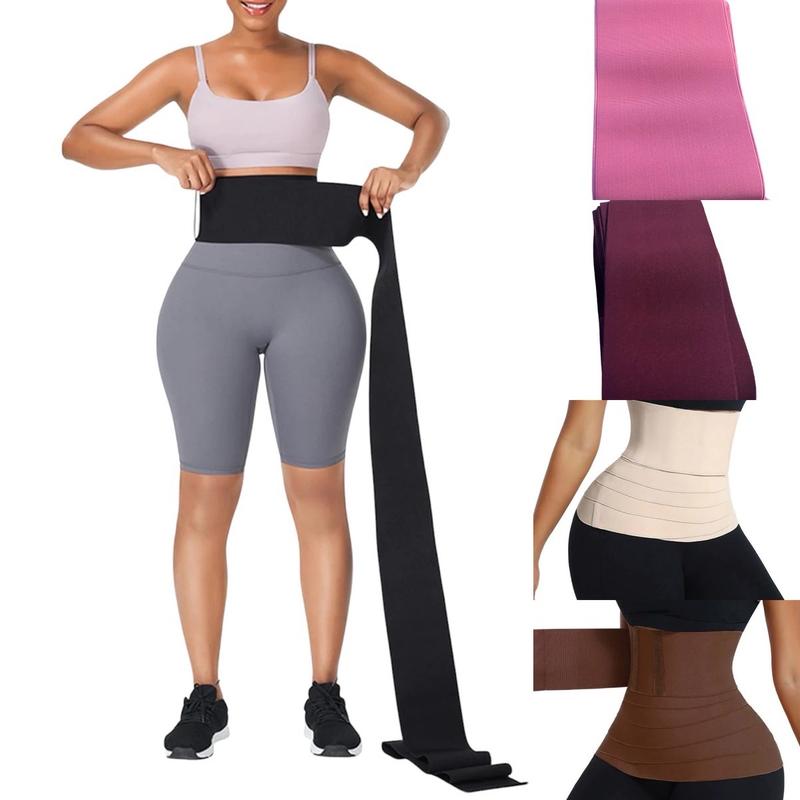 Waist Wrap For Tummy Control Snatch Me Up Bandage  Waist Wrap For All Sizes XS To 6XL Women Invincible Waist Wrap Trainer  Womenswear  Comfort Gym  Accessory Compression Fit Shapewear Adjustable Elastic Fitness Slimming Workout    Shaper Sexy Minimalist