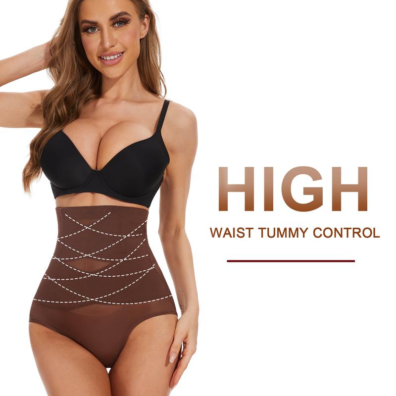 High Waisted Body Shaper Firm Control Stomach Girdle  Womenswear Underwear Lady Compression Sexy Comfort Basic Minimalist Spaghetti Strap Panties Panty women overalls slip original Shapewear meiji a corset love Adjustable Waist