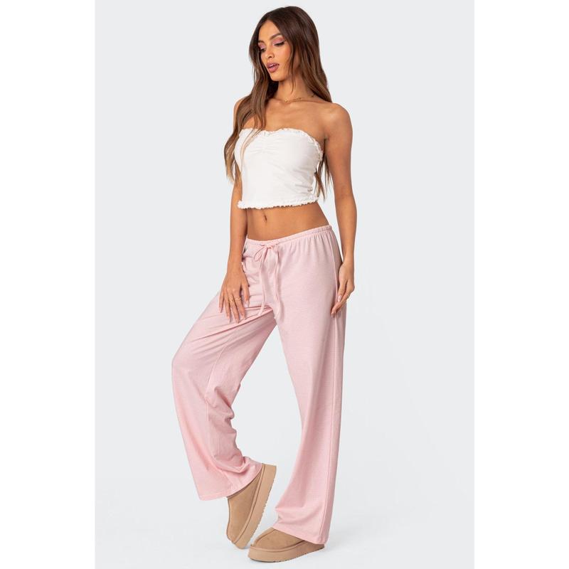 Olivia Striped Loose Fit Pants