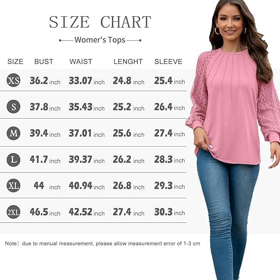 Women's Contrast Lace Long Sleeve Half Button Knit Top, Casual Round Neck Knitwear for Spring & Fall, Chic Knitting Tops, Women's Knit Clothing for Daily Wear Womenswear Underwear