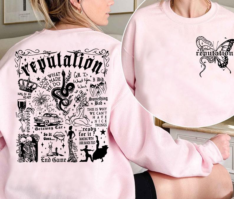 TS Reputation Snake Vintage Sweatshirt, Reputation Sweatshirt