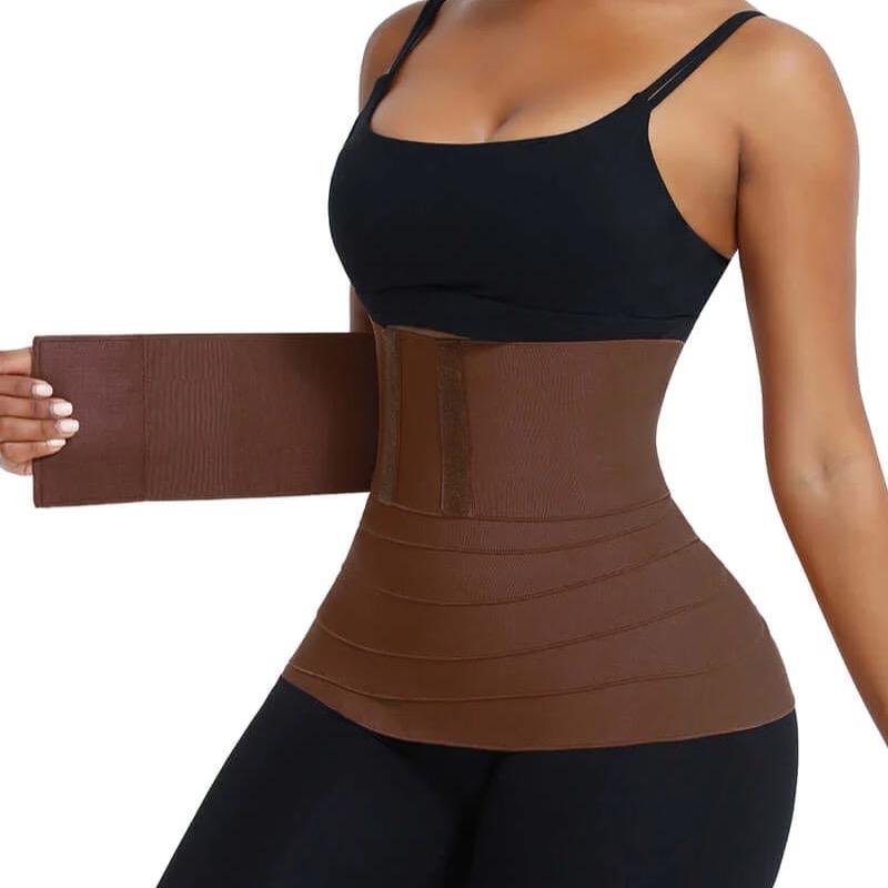 Waist Wrap For Tummy Control Snatch Me Up Bandage  Waist Wrap For All Sizes XS To 6XL Women Invincible Waist Wrap Trainer  Womenswear  Comfort Gym  Accessory Compression Fit Shapewear Adjustable Elastic Fitness Slimming Workout    Shaper Sexy Minimalist