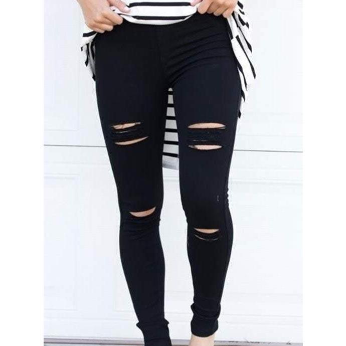 Distressed Jeggings