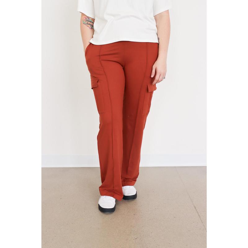 Butter Soft Straight Leg Cargo Pants