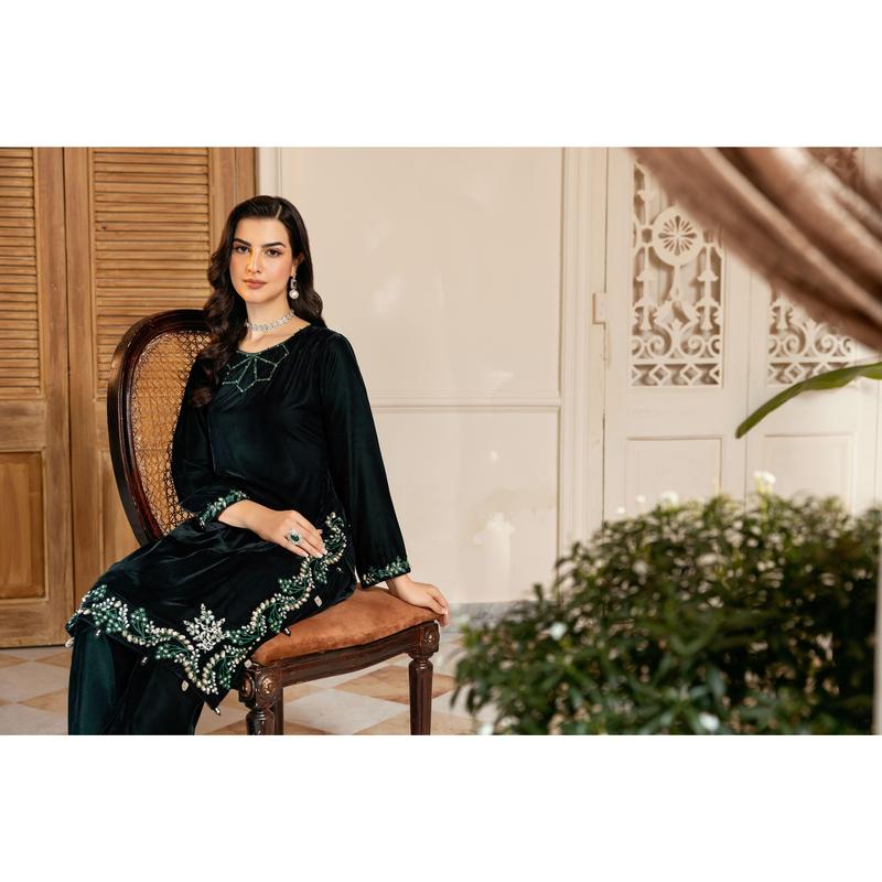 AIN Luxury Velvet Collection ALV4 Women Dress Pakistani Designer