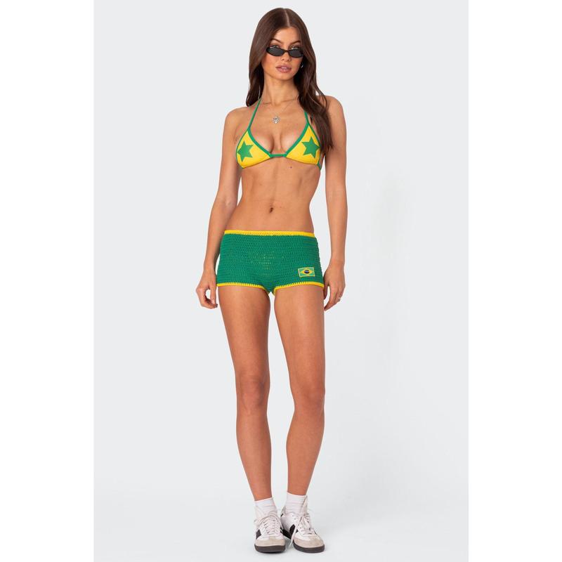 Brasil Crochet Shorts