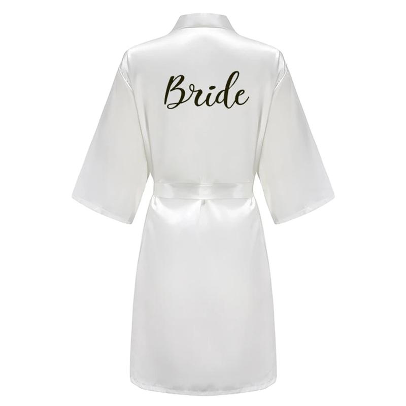 Wedding Bride Bridesmaid Robes for Bridal Party