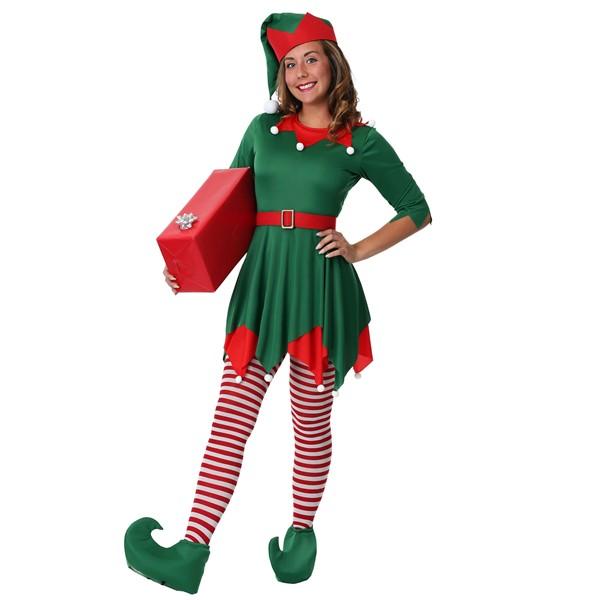 Plus Size Santa's Helper Women's Costume