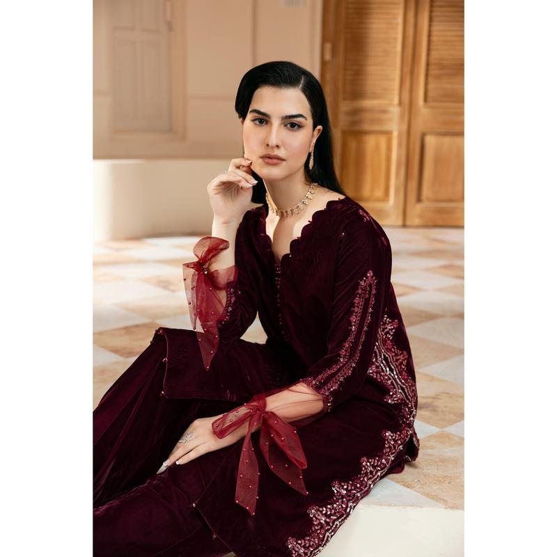 AIN Luxury Velvet Collection ALV5 Women Dress Pakistani Designer