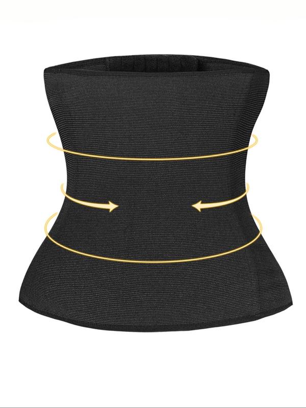 Women's Plain Adjustable Waist Trainer, Tummy Control Shaper, High Stretch Waist Cincher, Tummy Hiding Clothes, Ladies Shapewear for All Seasons, Matt Waist Trainers Sexy