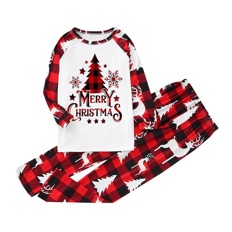 Family Christmas Pajamas Matching Pajamas for Family, Xmas PJs Sets Holiday Sleepwear