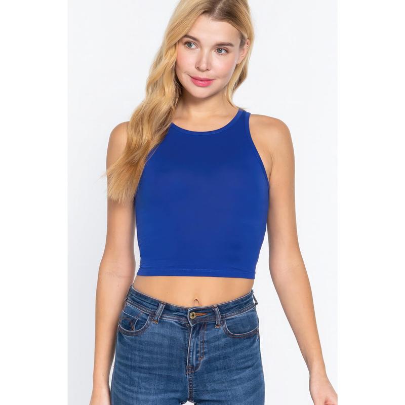 Halter Neck Crop Top