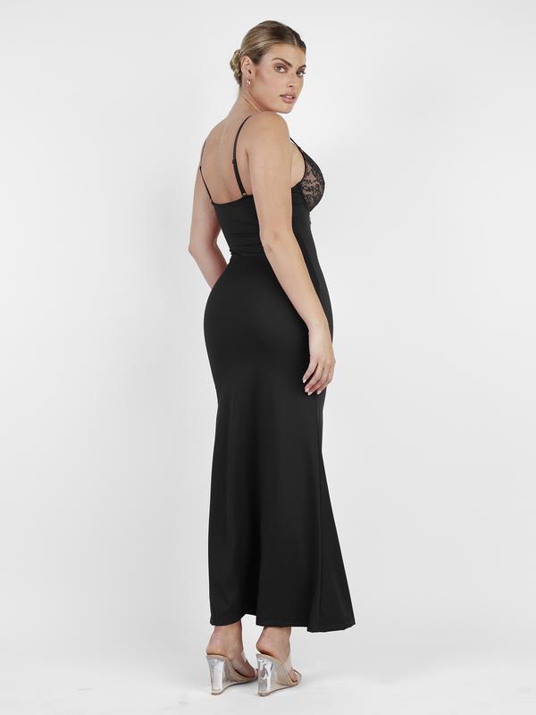 Popilush Built-In Shapewear Lace Dress Celebrity Live