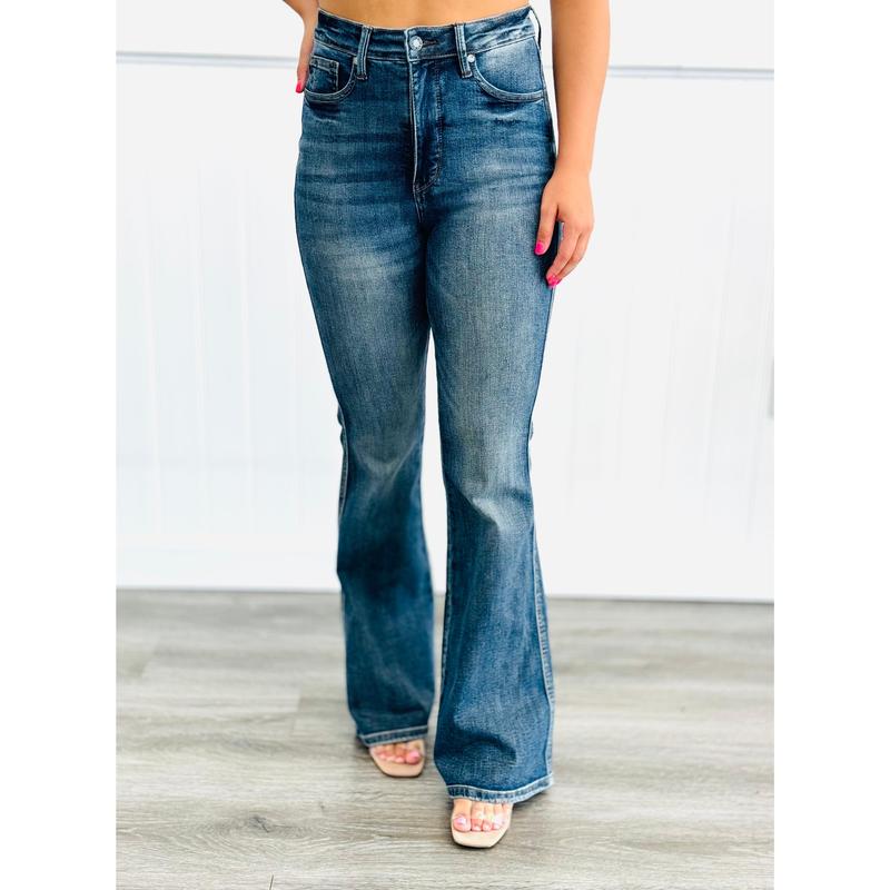 Judy Blue Basic Bae Tummy Control Jeans (Reg. and Plus)