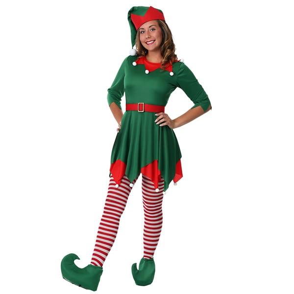 Plus Size Santa's Helper Women's Costume