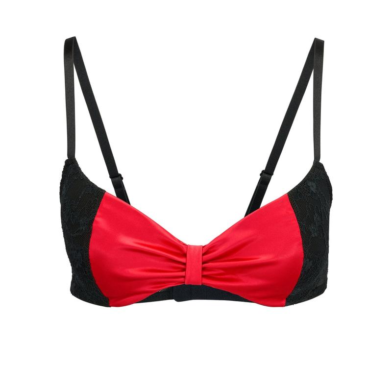 Eira Dark Red Bra