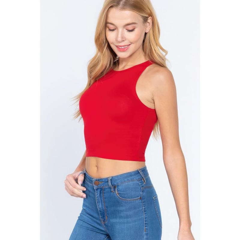 Halter Neck Crop Top