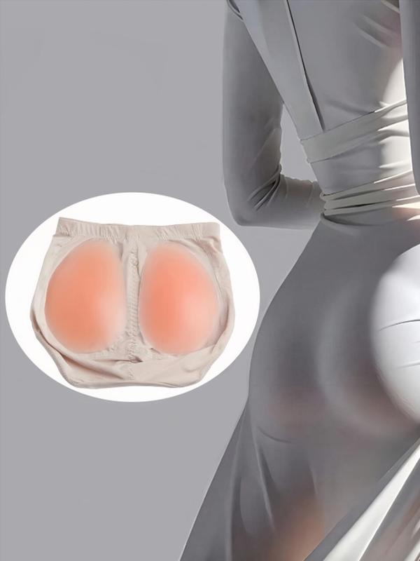 Women's Silicone Butt Pads, Push Up Fake Buttock Butt Lifter Enhancer Shaper Panties, Women's Underwear Accessories for Daily Wear