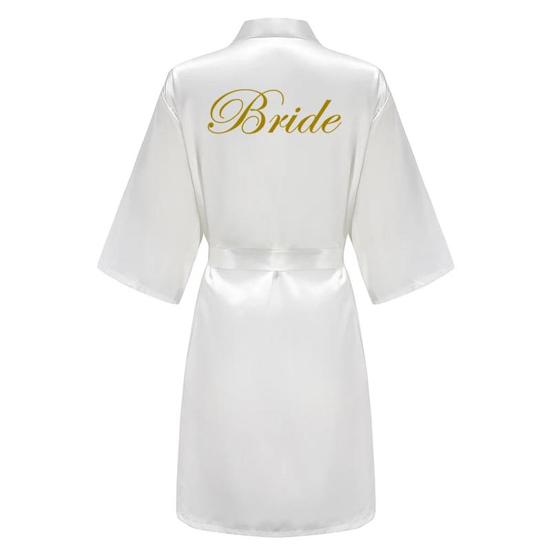 Wedding Bride Bridesmaid Robes for Bridal Party