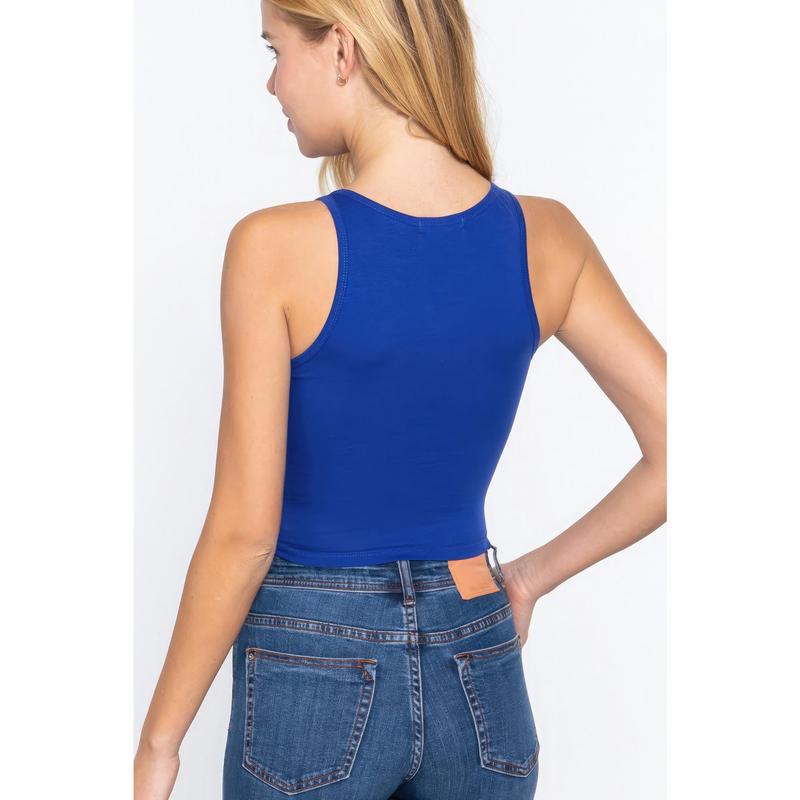 Halter Neck Crop Top