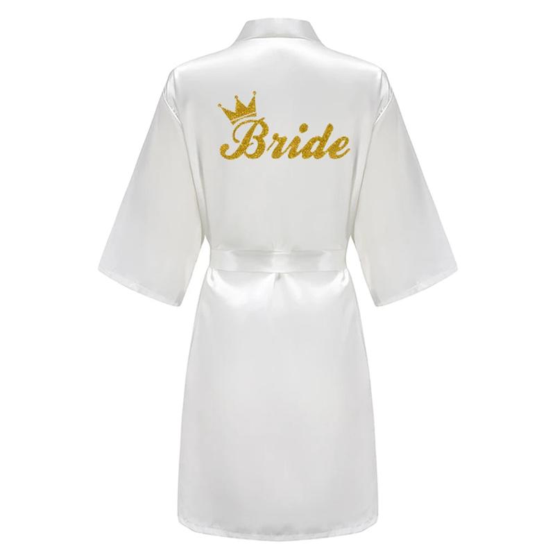 Wedding Bride Bridesmaid Robes for Bridal Party