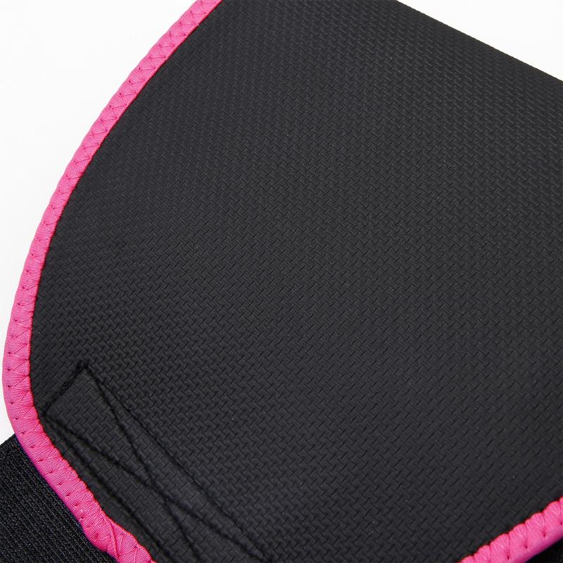 Unisex's Contrast Binding Velcro Design Waist Trainer, Sporty Waist Support Belt for Men & Women, Sports Waist Belt for Home Gym Workout