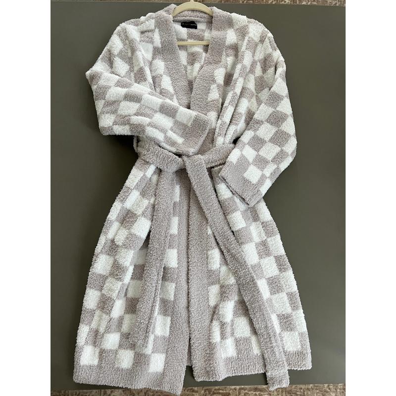 Checkered Buttery Robe