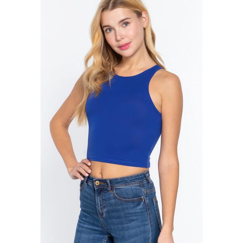 Halter Neck Crop Top