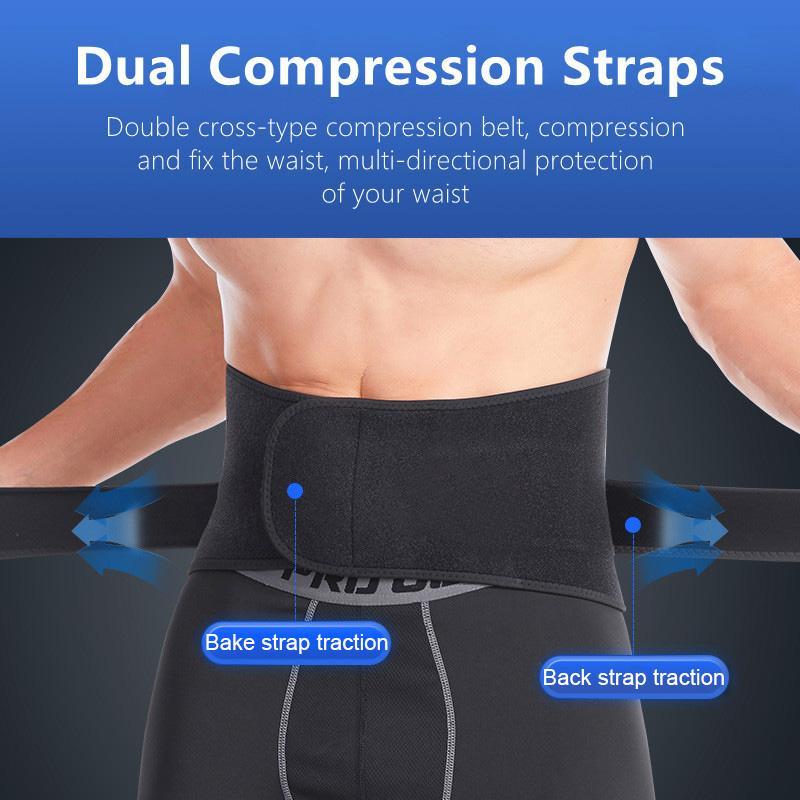 Lady Comfort Waist Trainer Belt, Waist Trimmer Slimming Belly Band for Men & Women, Sweat Waist Body Shaper, Sports Girdles Tummy Waist Cincher Wrap, Gym Accessories